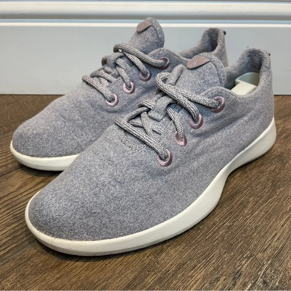 Allbirds x Outdoor Voices Collaboration OV SF‎ Grey Woolrunners Size W8 - Picture 10 of 10